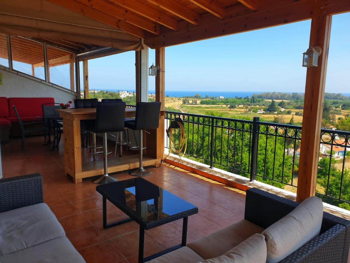 Paul And Maria Sea View Apartment Polis المظهر الخارجي الصورة